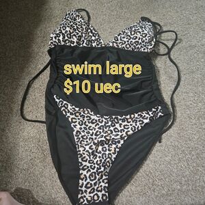 Leopard Print Women's Swimsuit